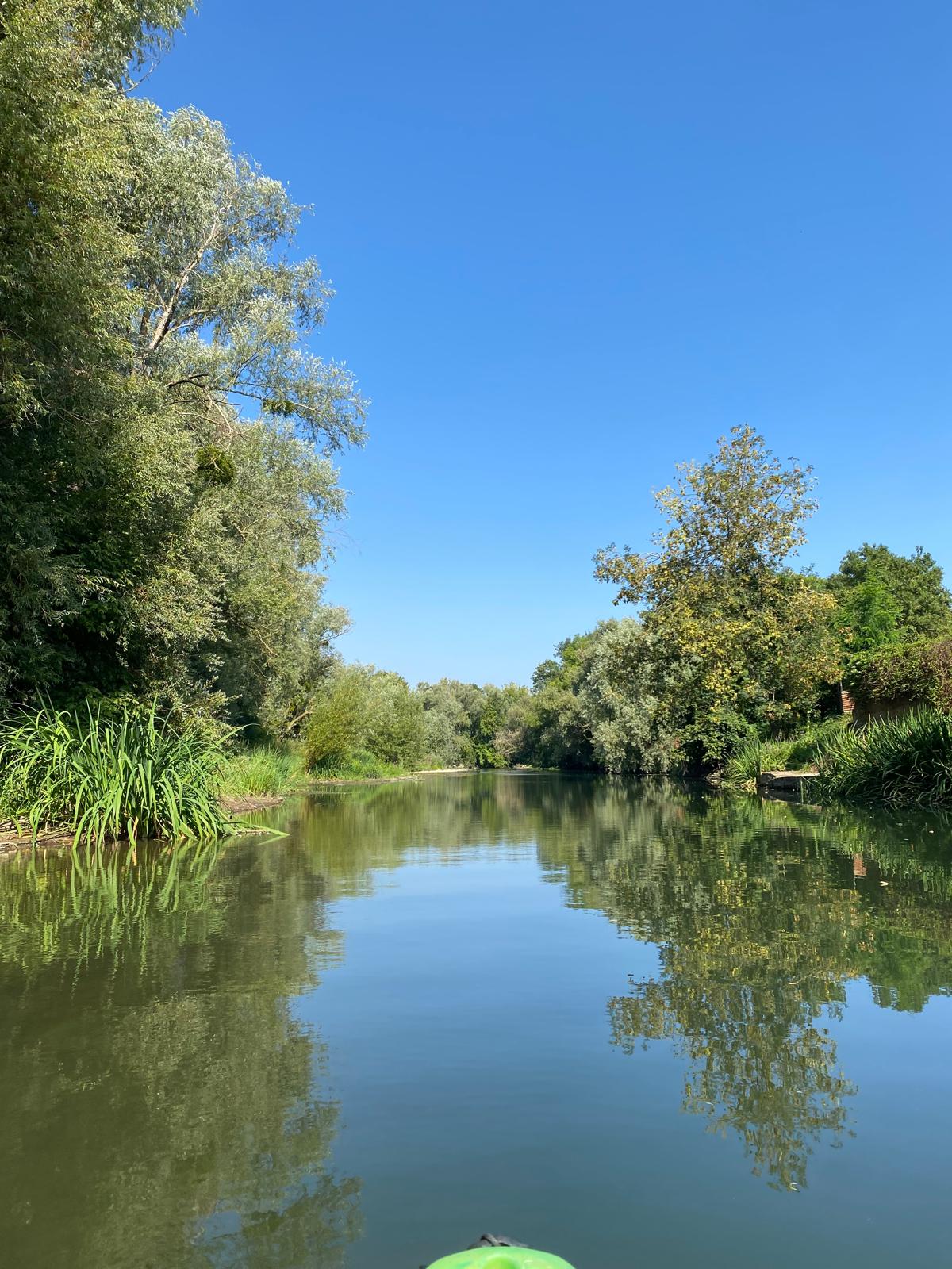 Balade en canoë sur le Loing 2
